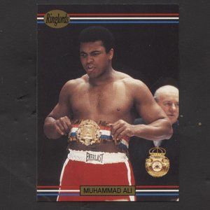 1991 RINGLORDS MUHAMMAD ALI BOXING CARD